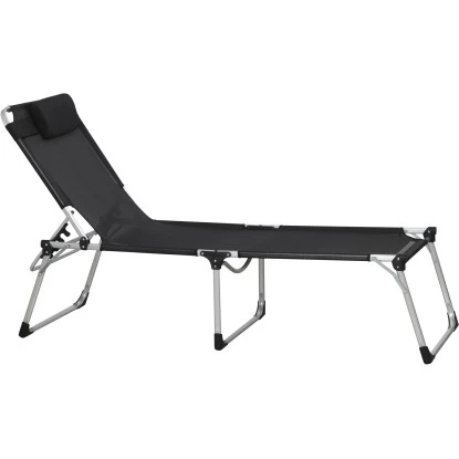 Siena Garden Dreibeinliege Sole Schwarz 214 Cm X 70 Cm X 45 Cm 1 Siena Garden Dreibeinliege Sole Schwarz 214 Cm X 70 Cm X 45 Cm