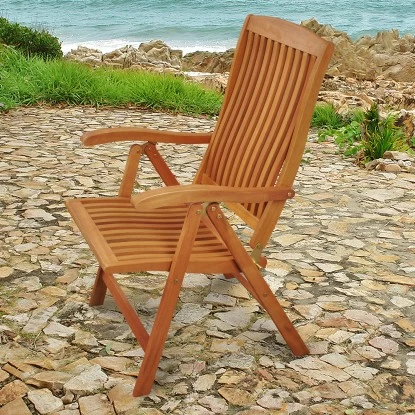 Indoba® Hochlehner Sun Flair Holz Natur Mit Armlehnen 2er Set FSC® 15 Indoba® Hochlehner Sun Flair Holz Natur Mit Armlehnen 2er Set FSC® – Bild 15