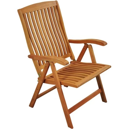 Indoba® Hochlehner Sun Flair Holz Natur Mit Armlehnen 2er Set FSC® 4 Indoba® Hochlehner Sun Flair Holz Natur Mit Armlehnen 2er Set FSC® – Bild 4