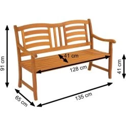 Indoba® Gartenbank 2,5-Sitzer Montana FSC® -GartenOase Wohnaccessoires 105216 11001300 9