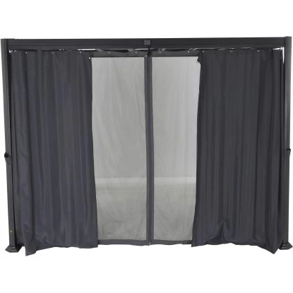 Siena Garden Moskitonetz Florenz Für Pavillon Grau 300 Cm X 216 Cm 5 Siena Garden Moskitonetz Florenz Für Pavillon Grau 300 Cm X 216 Cm – Bild 5