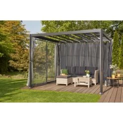 Siena Garden Moskitonetz Florenz Für Pavillon Grau 300 Cm X 216 Cm 16 Siena Garden Moskitonetz Florenz Für Pavillon Grau 300 Cm X 216 Cm -GartenOase Wohnaccessoires 1240639 1346 J22417 7