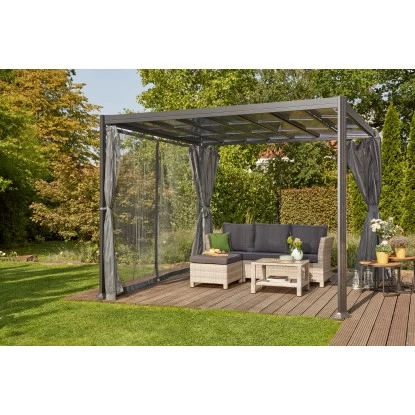 Siena Garden Moskitonetz Florenz Für Pavillon Grau 300 Cm X 216 Cm 8 Siena Garden Moskitonetz Florenz Für Pavillon Grau 300 Cm X 216 Cm – Bild 8