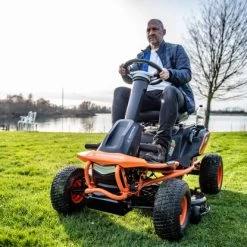 Yard Force Akku-Aufsitzmäher ProRider E559 56 V 24 Yard Force Akku-Aufsitzmäher ProRider E559 56 V -GartenOase Wohnaccessoires 2319200 A 01