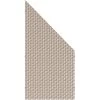 Sichtschutzzaun Element Weave Anschluss Gray 88 Cm X 178 Auf 88 Cm