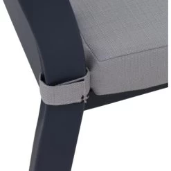 Gardamo 2er Bank Peros Inkl. Kissen Anthrazit -GartenOase Wohnaccessoires 243756 1346 CU 11