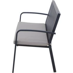 Gardamo 2er Bank Peros Inkl. Kissen Anthrazit -GartenOase Wohnaccessoires 243756 1346 S 7