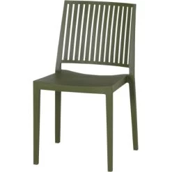 Siena Garden Lane Stapelstuhl 56 Cm X 46 Cm X 80 Cm Olive