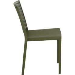 Siena Garden Lane Stapelstuhl 56 Cm X 46 Cm X 80 Cm Olive -GartenOase Wohnaccessoires 251882 1346 S 8