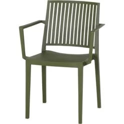 Siena Garden Lane Stapelsessel 56 Cm X 57 Cm X 80 Cm Olive