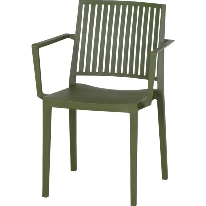 Siena Garden Lane Stapelsessel 56 Cm X 57 Cm X 80 Cm Olive 1 Siena Garden Lane Stapelsessel 56 Cm X 57 Cm X 80 Cm Olive