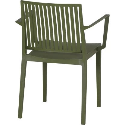 Siena Garden Lane Stapelsessel 56 Cm X 57 Cm X 80 Cm Olive 2 Siena Garden Lane Stapelsessel 56 Cm X 57 Cm X 80 Cm Olive – Bild 2