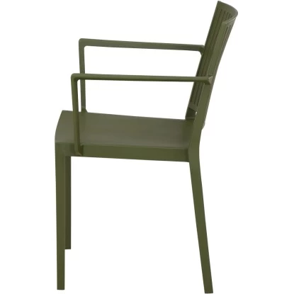 Siena Garden Lane Stapelsessel 56 Cm X 57 Cm X 80 Cm Olive 7 Siena Garden Lane Stapelsessel 56 Cm X 57 Cm X 80 Cm Olive – Bild 7