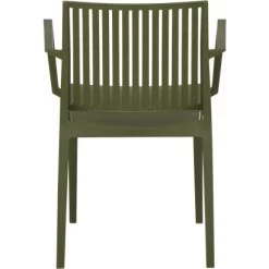 Siena Garden Lane Stapelsessel 56 Cm X 57 Cm X 80 Cm Olive 17 Siena Garden Lane Stapelsessel 56 Cm X 57 Cm X 80 Cm Olive -GartenOase Wohnaccessoires 251911 1346 S 7