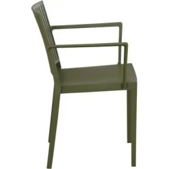 Siena Garden Lane Stapelsessel 56 Cm X 57 Cm X 80 Cm Olive 20 Siena Garden Lane Stapelsessel 56 Cm X 57 Cm X 80 Cm Olive -GartenOase Wohnaccessoires 251911 1346 S 8