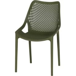 Siena Garden District Stapelsessel 50 Cm X 60 Cm X 81 Cm Olive