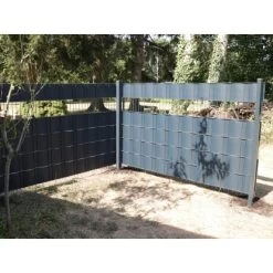 Doppelstabmattenzaun Metall 83 Cm X 201 Cm Anthrazit 9 Doppelstabmattenzaun Metall 83 Cm X 201 Cm Anthrazit -GartenOase Wohnaccessoires 2663565 A01