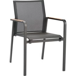 Stapelsessel Paros Anthrazit