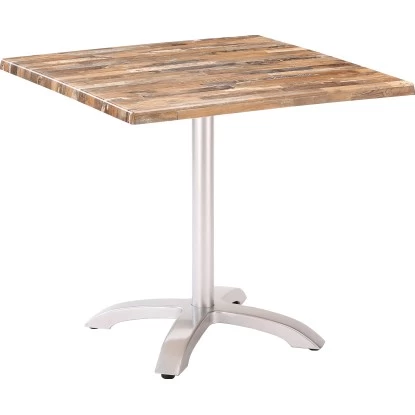 Klapptisch Maestro 80 Cm X 80 Cm Eckig Silber-Maracaibo 1 Klapptisch Maestro 80 Cm X 80 Cm Eckig Silber-Maracaibo