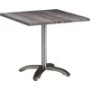 Klapptisch Maestro 80 Cm X 80 Cm Eckig Anthrazit-Tempera