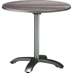 Klapptisch Maestro Ø 90 Cm Rund Anthrazit-Tempera
