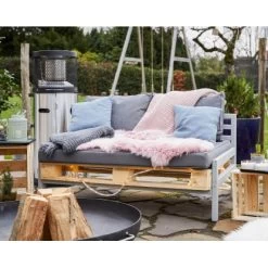 Madison Palettenkissen Rückenteil Outdoor Panama Grey 60 Cm X 40 Cm -GartenOase Wohnaccessoires 2756252 AB01