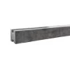 Betonzaun-Zwischenpfosten Einseitig 80 Cm