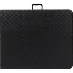 Perel Klapptisch Polyrattan-Optik 180 Cm X 75 Cm Schwarz -GartenOase Wohnaccessoires 288301 1717 4
