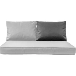 Madison Palettenkissen Rückenteil Outdoor Panama Grey 60 Cm X 40 Cm