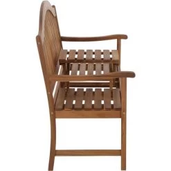 Siena Garden Pisa 3-Sitzer Bank Geölt Gestell Akazienholz FSC® -GartenOase Wohnaccessoires 316656 L19597 5