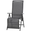 Siena Garden Livorno Relaxsessel Anthrazit 70x58,5x113 Cm