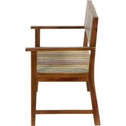 Siena Garden Palu 2er Bank Natur 124x60x90 Cm FSC® -GartenOase Wohnaccessoires 316944 C36426 3