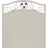 Andrewex Sichtschutzzaun Elegant Lackiert 180/195 Cm X 180 Cm Latte FSC®