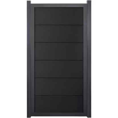 GroJaViento Zaunelement Anthrazitgrau 90x180 Cm Rahmen: Anthrazit 1 GroJaViento Zaunelement Anthrazitgrau 90x180 Cm Rahmen: Anthrazit