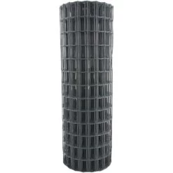 H&S H+S Villagon 20 Rollenzaun Grau Höhe 1 M Länge 25 M