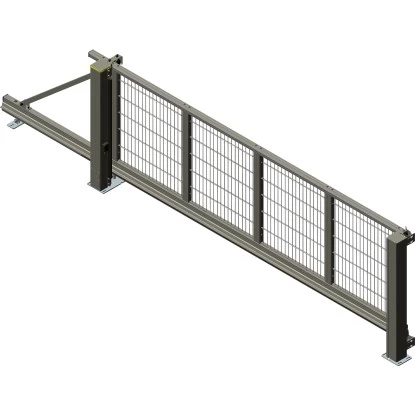 Alberts Schiebetor Mosaik DSM 400 Cm X 160 Cm Links Anthrazit 1 Alberts Schiebetor Mosaik DSM 400 Cm X 160 Cm Links Anthrazit