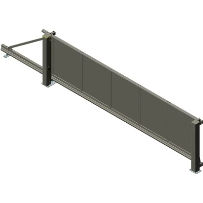 Alberts Schiebetor Mosaik Glattblech 500 Cm X 160 Cm Links Anthrazit 1 Alberts Schiebetor Mosaik Glattblech 500 Cm X 160 Cm Links Anthrazit