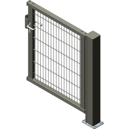 Alberts Anschlusstor Mosaik DSM 120 Cm X 160 Cm Links Anthrazit 1 Alberts Anschlusstor Mosaik DSM 120 Cm X 160 Cm Links Anthrazit