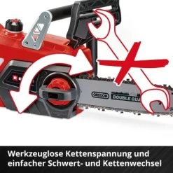 Einhell Akku-Kettensäge GE-LC 18 Li Kit Power X-Change 16 Einhell Akku-Kettensäge GE-LC 18 Li Kit Power X-Change -GartenOase Wohnaccessoires 4006825608335 2171 06