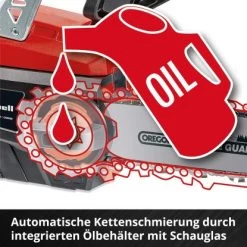 Einhell Akku-Kettensäge GE-LC 18 Li Kit Power X-Change 18 Einhell Akku-Kettensäge GE-LC 18 Li Kit Power X-Change -GartenOase Wohnaccessoires 4006825608335 2171 08