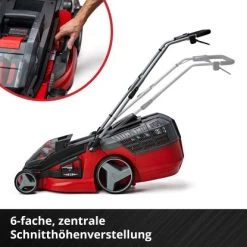Einhell Power X-Change Akku-Rasenmäher GE-CM 43 Li 63 L Fangkorb Inkl. 2 Akkus 21 Einhell Power X-Change Akku-Rasenmäher GE-CM 43 Li 63 L Fangkorb Inkl. 2 Akkus -GartenOase Wohnaccessoires 4006825610338 2171 09