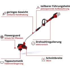 Einhell Power X-Change Akku-Rasentrimmer GE-CT 36/30 Li E-Solo 13 Einhell Power X-Change Akku-Rasentrimmer GE-CT 36/30 Li E-Solo -GartenOase Wohnaccessoires 4006825629187 2171 03