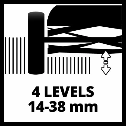 Einhell Power X-Change Akku-Spindelmäher GE-HM 18/38 Li-Solo 11 Einhell Power X-Change Akku-Spindelmäher GE-HM 18/38 Li-Solo – Bild 11