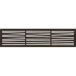 Deko-Element Streifen 42,2 Cm X 177 Cm X 2 Cm Für WPC-Steckzaun 5 Deko-Element Streifen 42,2 Cm X 177 Cm X 2 Cm Für WPC-Steckzaun -GartenOase Wohnaccessoires 4007871009831 3