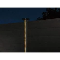 Solar-LED-Lichtleiste 176 Cm X 2,5 Cm X 2,1 Cm Weiß -GartenOase Wohnaccessoires 4007871009855 3
