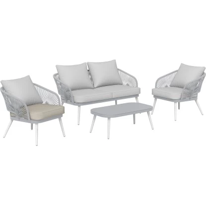 Sitzkissen Für Den Sessel Des Loungesets Edna 2 Sitzkissen Für Den Sessel Des Loungesets Edna – Bild 2