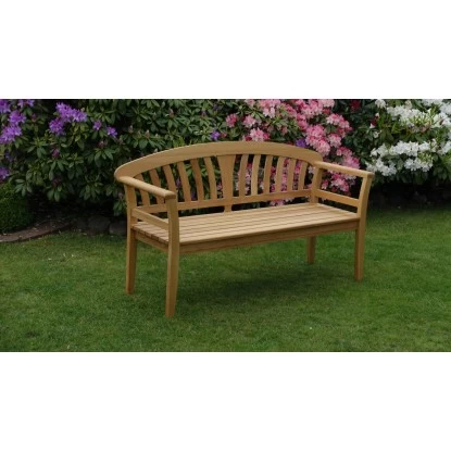 Landhausbank 3-Sitzer Eiche Geölt 3 Landhausbank 3-Sitzer Eiche Geölt – Bild 3