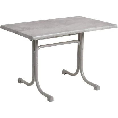 Acamp Tisch Boulevard 120 Cm X 80 Cm Platin-Cemento 6 Acamp Tisch Boulevard 120 Cm X 80 Cm Platin-Cemento – Bild 6