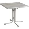 Acamp Tisch Piazza 70 Cm X 70 Cm Platin-Cemento