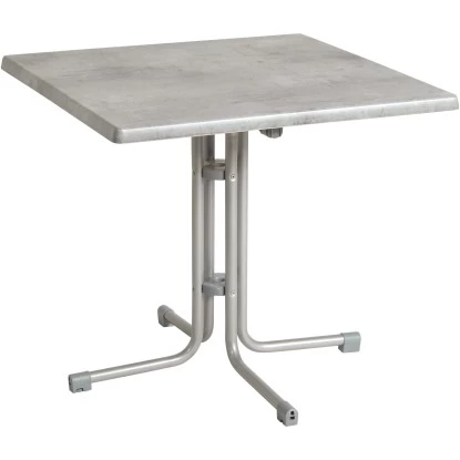 Acamp Tisch Piazza 70 Cm X 70 Cm Platin-Cemento 1 Acamp Tisch Piazza 70 Cm X 70 Cm Platin-Cemento